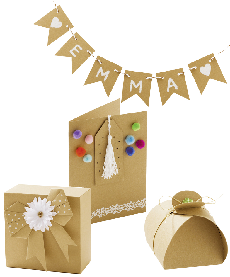 Cartons kraft