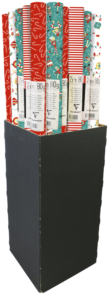 Clairefontaine Papier cadeau de Noël 'Lutins'