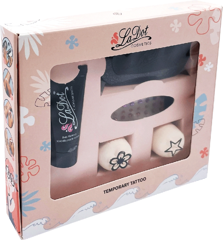 COLOP Kit de tampons de tatouage LaDot, S