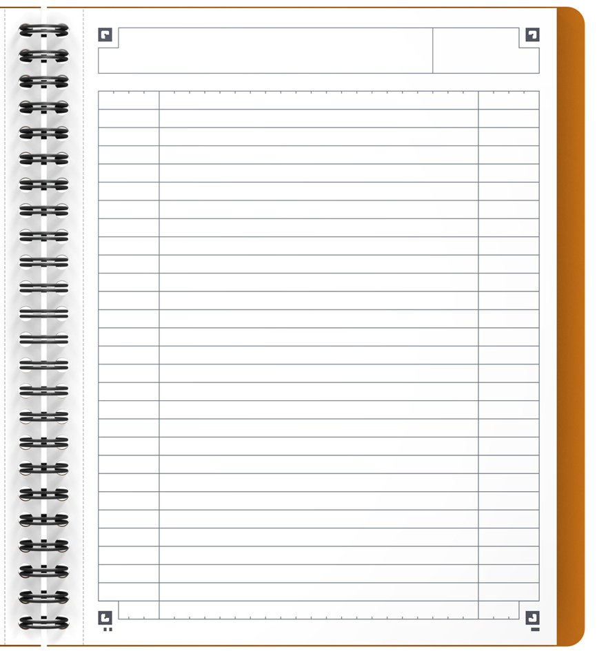Cahier "ACTIVEBOOK", linéature: quadrillé