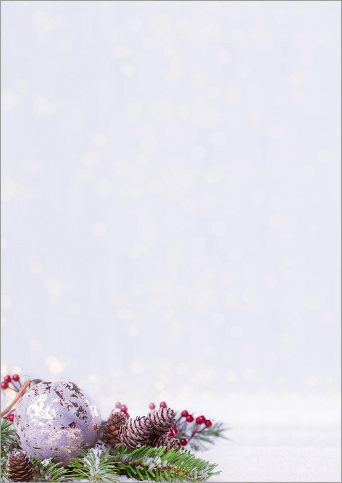 sigel Papier à motif de Noël 'Charmful Christmas', A4