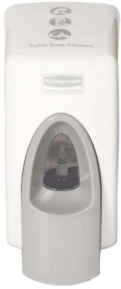 Distributeur spray nettoyant pour siège de toilette
