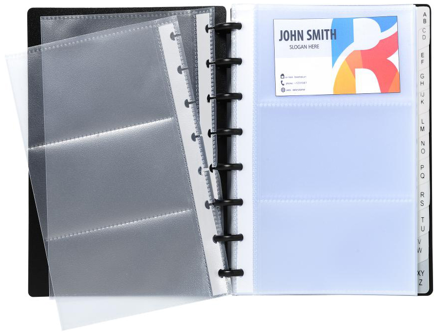 Classeurs pour cartes de visite