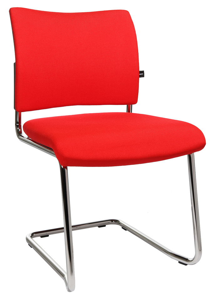 Topstar Chaise de bureau 'rembourrage Visit 20', rouge