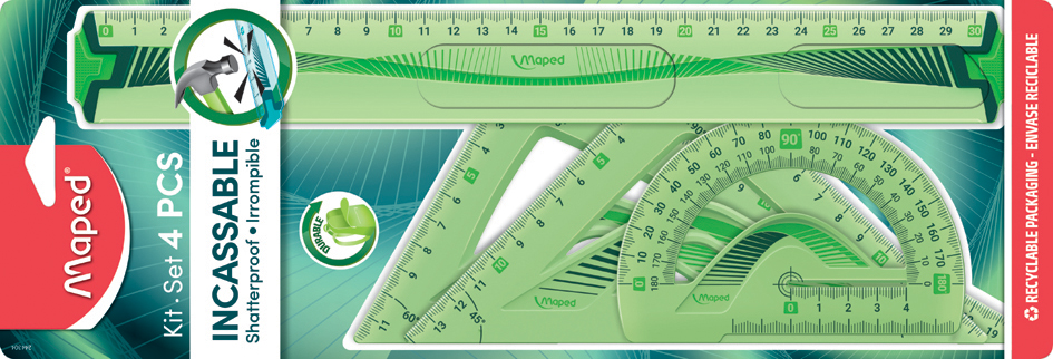 Grand kit de géométrie Flex