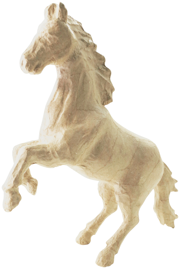 décopatch Support en papier mâché 'Cheval 2', 230 mm
