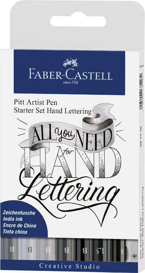 Sets hand lettering