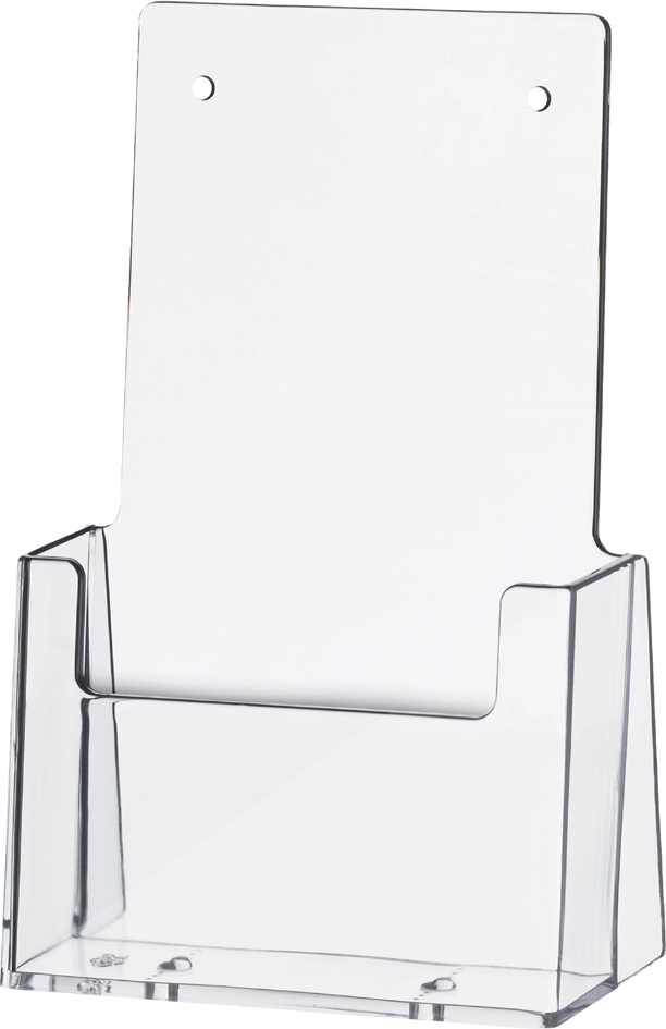 helit Porte-brochures de table 'the helpdesk', transparent