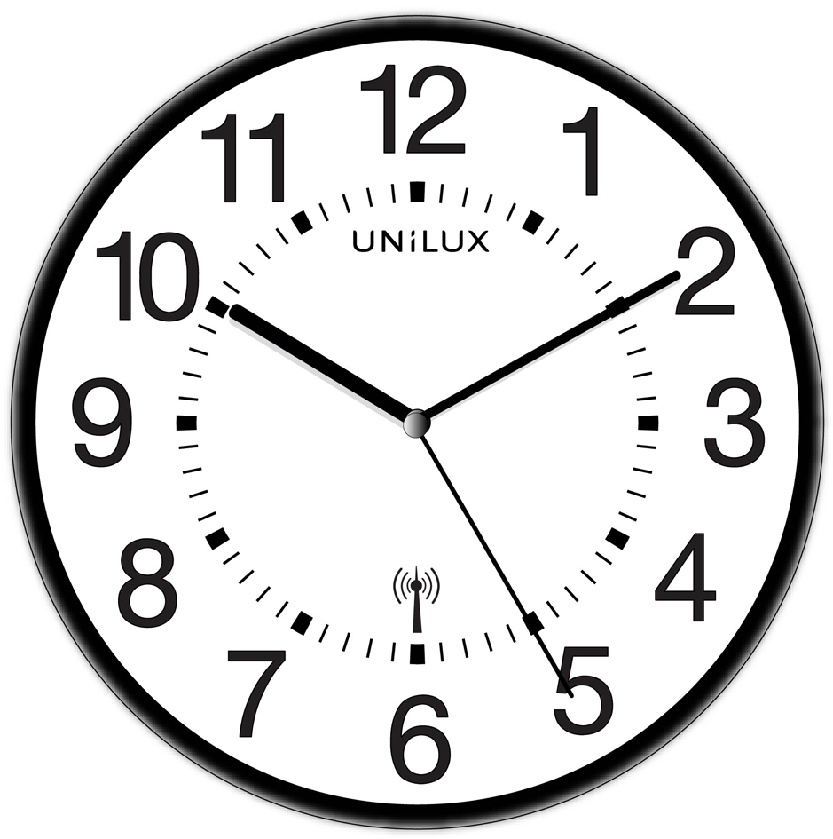 Visuel de référence: horloge radio-pilotée "WAVE", noir