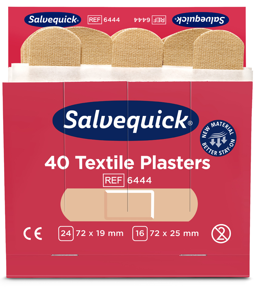 CEDERROTH Recharge Salvequick, pansement textile