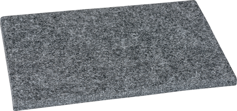 HEYDA Tapis d'aiguilles à picoter en feutre, gris