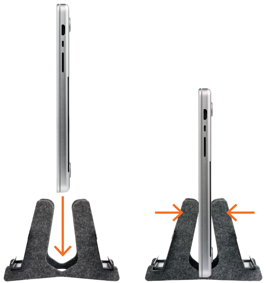 Supports PC portable, vertical