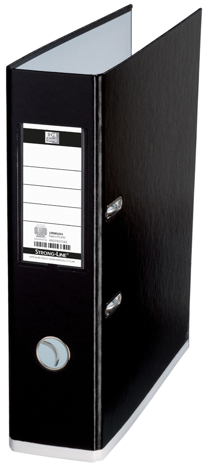 Oxford Classeur myColour, dos 80 mm, noir/blanc