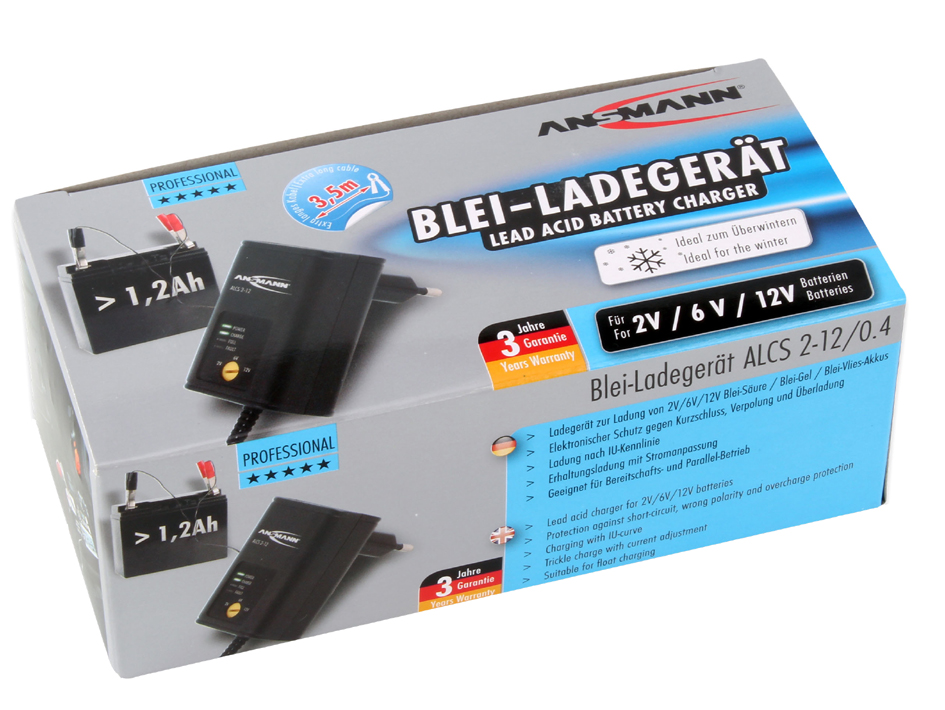 Chargeur pour batterie de voiture - dans l'emballage