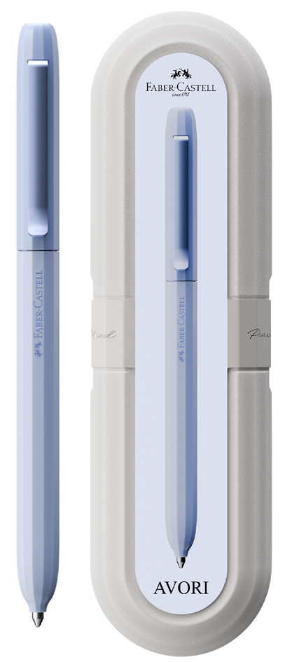 FABER-CASTELL Stylo bille rétractable AVORI XB Peace of Mind