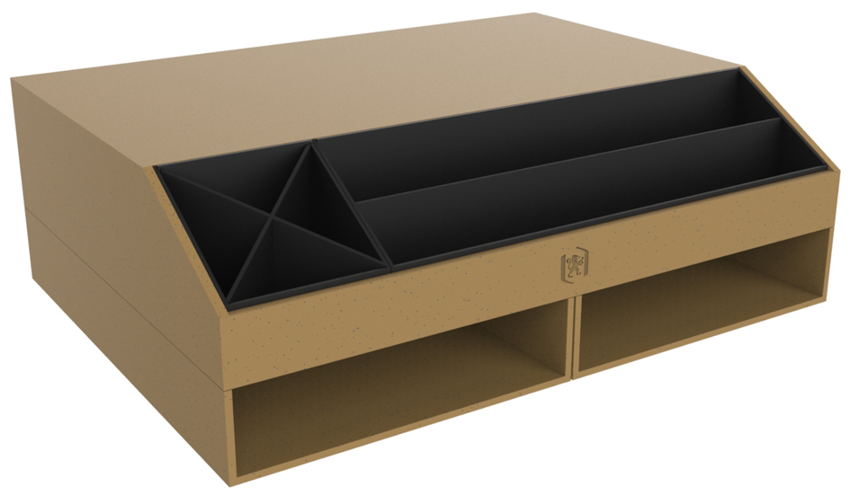 Supports pour moniteur, carton