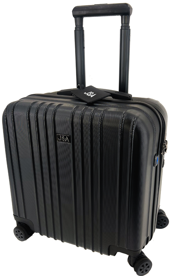 JSA Trolley de voyage & business '2 en 1', noir