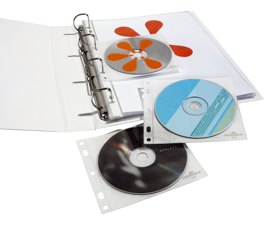 Pochettes perforées pour CD