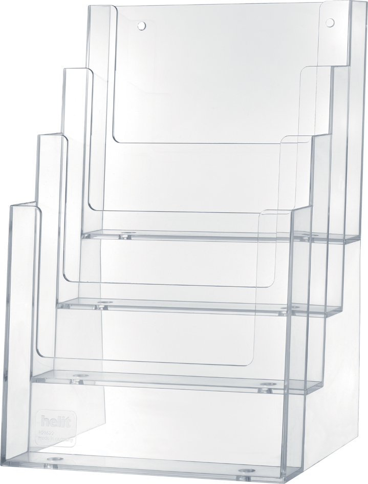 Porte-brochures de table, format A5