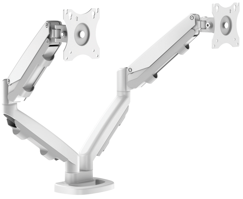 Fellowes Bras porte-écrans double Eppa, blanc