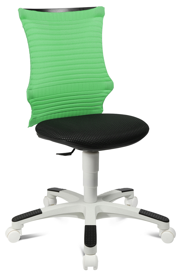 Topstar Chaise de bureau enfant 'S'neaker', noir/vert