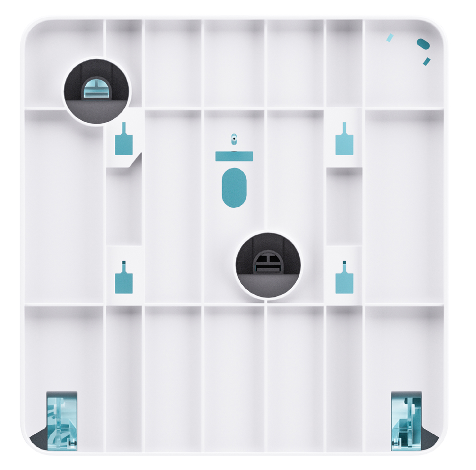 HYGINITY Distributeur de papier toilette Jumbo L - vue arrière