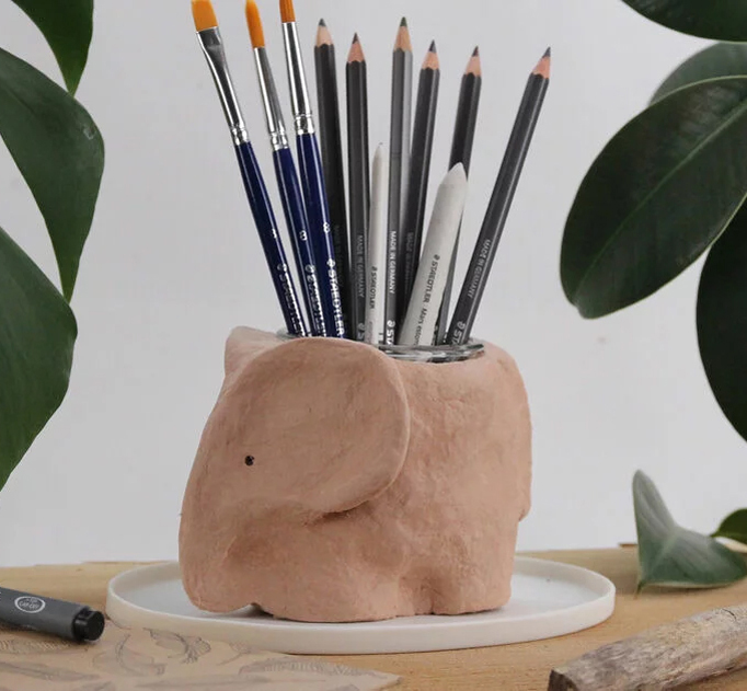 Pâte à modeler sèchant à l'air