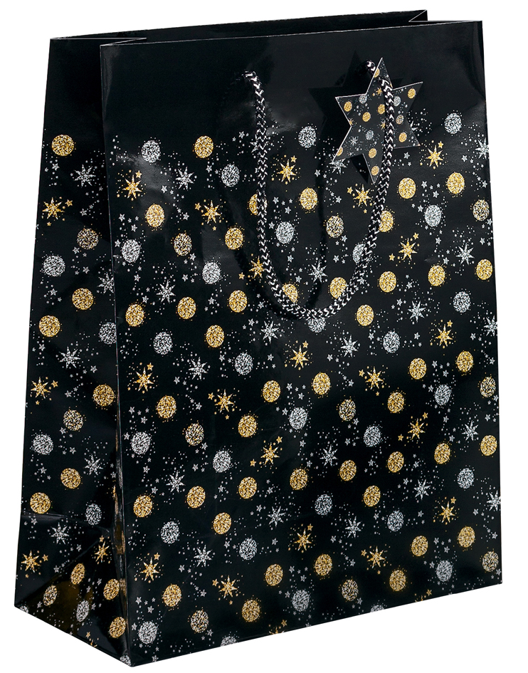 sigel Sac cadeau de Noel 'Stardust', petit