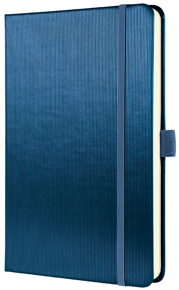 Visuel de référence : carnet de notes Conceptum, bleu métallisé