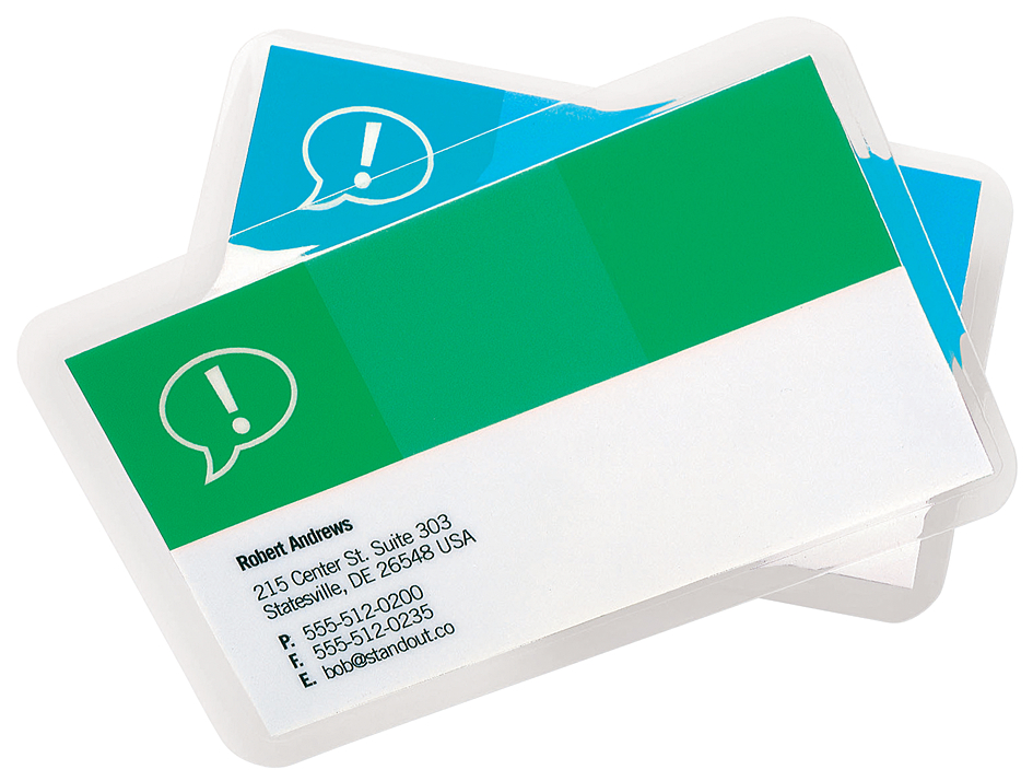 GBC Pochette de plastification CardPouch pour cartes