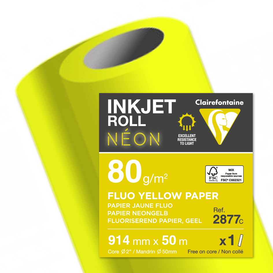 Rouleaux pour traceurs, jet d'encre