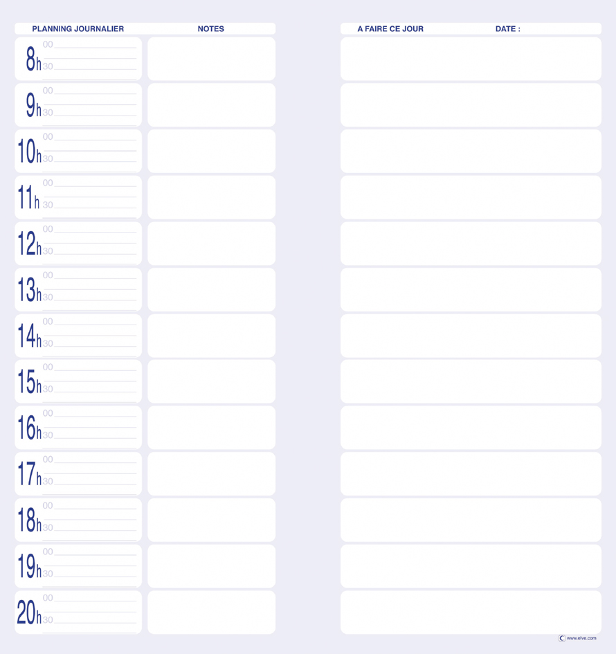 ELVE Bloc spiralé '120 programmes - A faire ce jour'