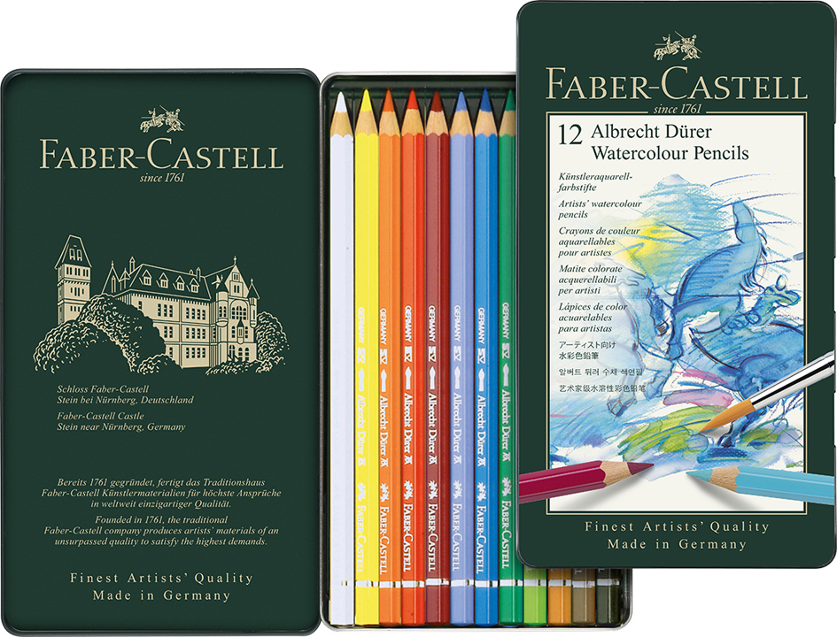 Crayons aquarellables