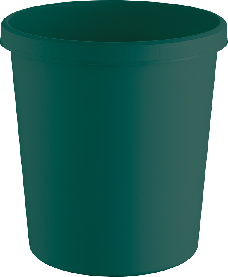 helit Corbeille à papier 'the green german', 18 L, vert