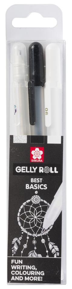 SAKURA Stylo roller à encre gel Gelly Roll 'Best Basics'