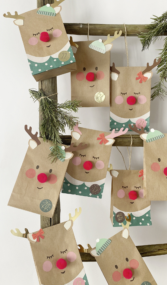 Calendriers de l'Avent, sachets