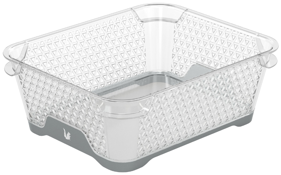 keeeper Corbeille de rangement 'jonas', A6, PP, nordic-grey