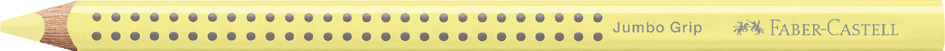 FABER-CASTELL Crayon de couleur Jumbo GRIP PASTEL, jaune