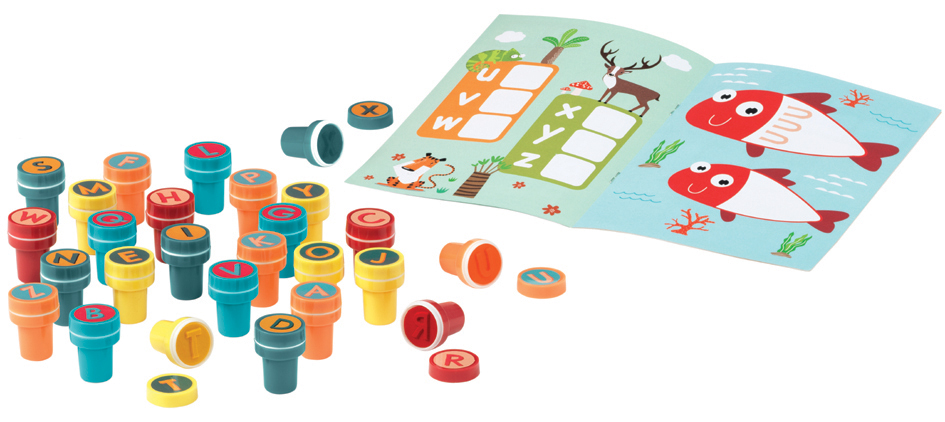 Sets tampons, chiffres & lettres