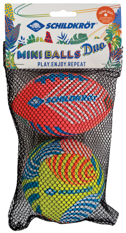 Mini ballon en néoprène, pack de 2, emballage