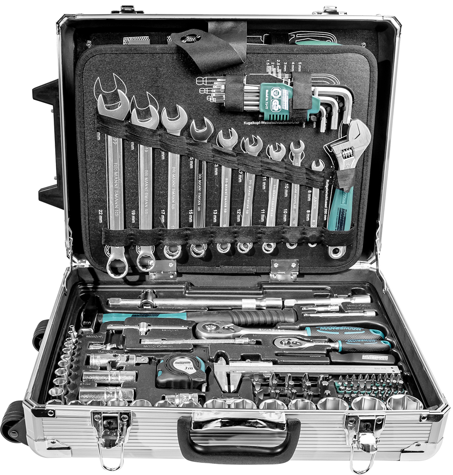 Jeu d'outils, 159 pièces, niveaux 3 & 4