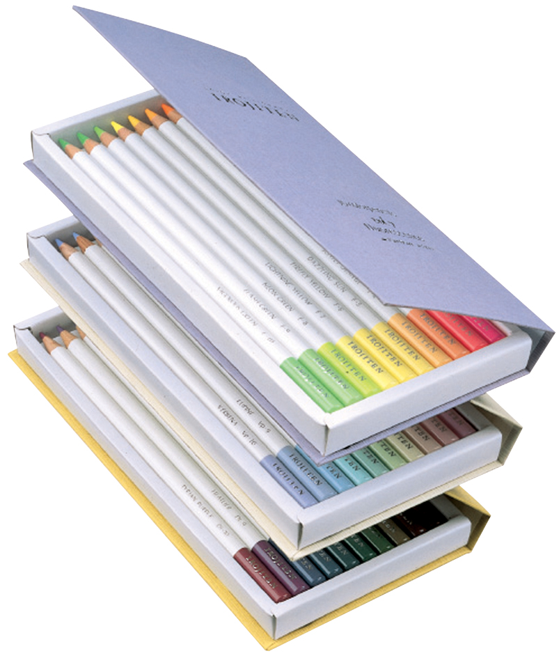 Crayons de couleur "IROJITEN" Seascape - ouvert