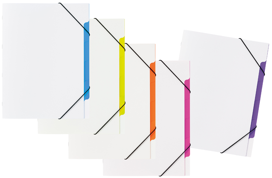 PAGNA Set de trieurs 'Coool white Trend', A4, compartiments