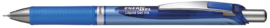 Pentel Stylo roller à encre gel liquide EnerGel BLN75, bleu
