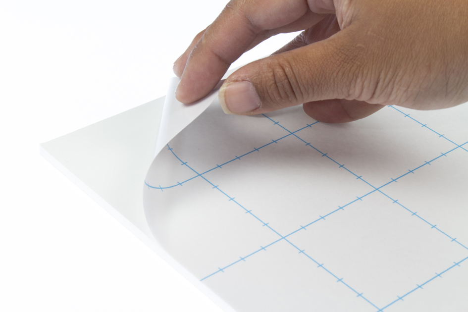 Vue détaillée : 1 face autocollante