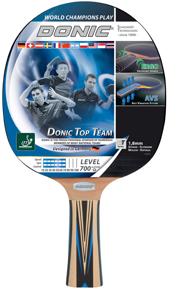 Raquettes de tennis de table