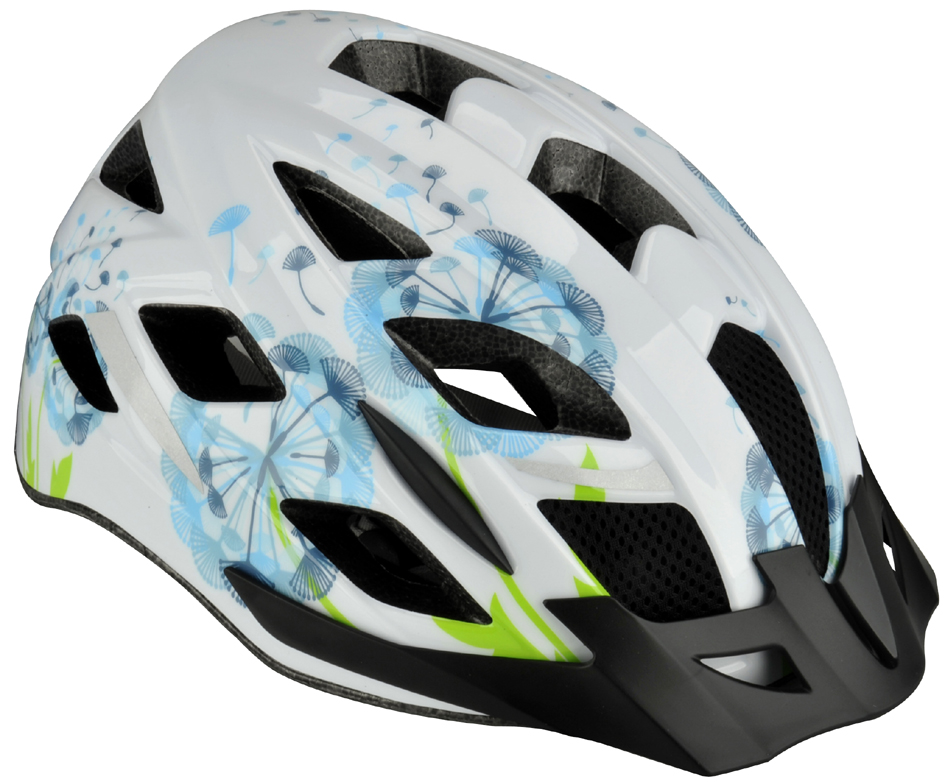 FISCHER Casque de vélo 'Urban Flower', taille: S/M