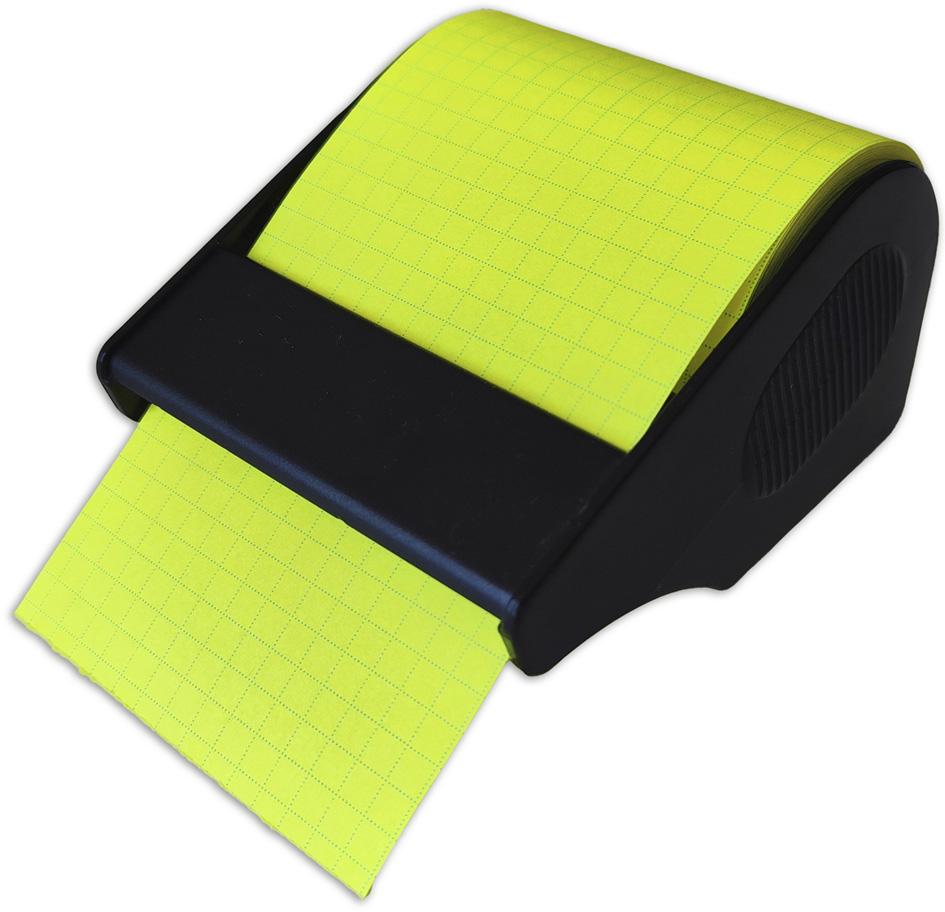 Notes adhésives en rouleau