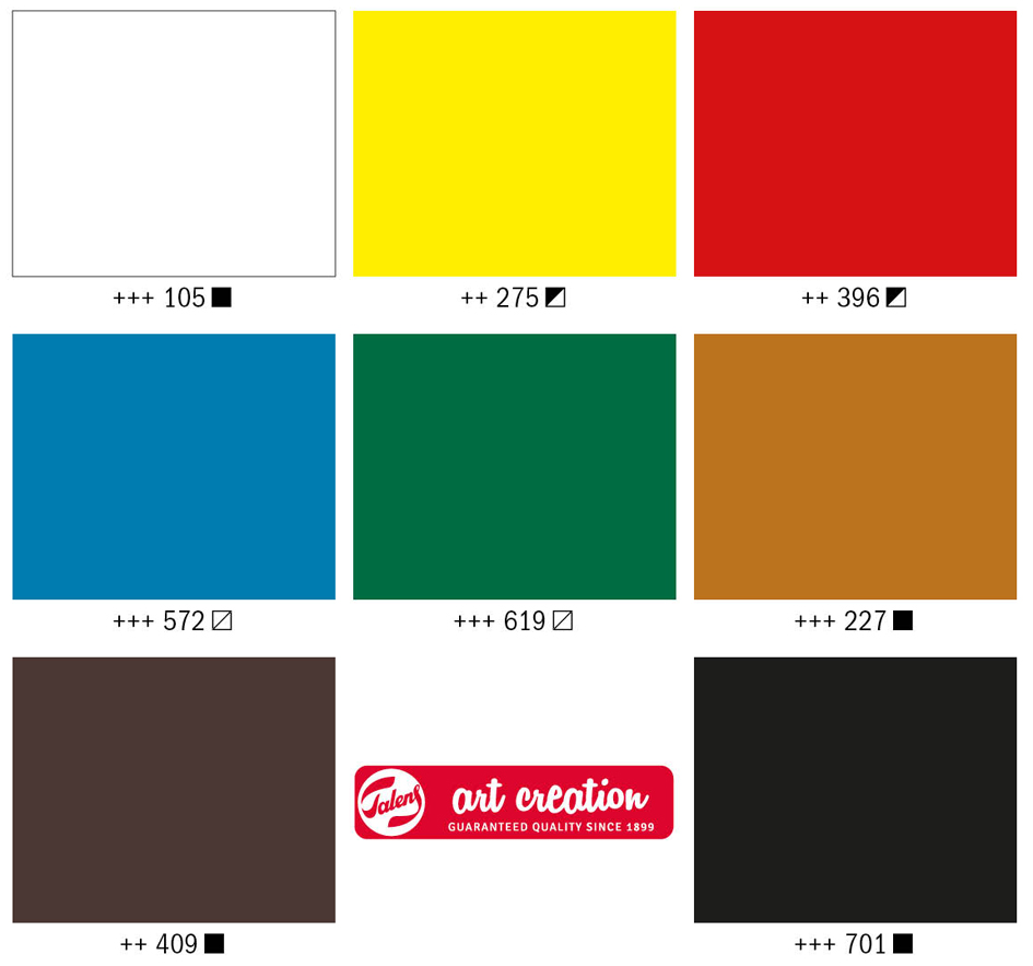 Aperçu des couleurs