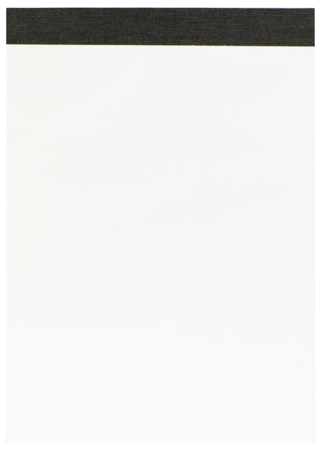 LANDRÉ Bloc-notes sans page de couverture, A6, 50 feuilles,